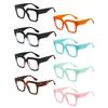 Fashion Oversized Blue Light Glasses Square Big Frame Non-Prescription Eyeglasses Women Men Gasses Frames
