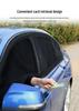 Universal Car Window Sunshade with Anti-Mosquito Screen and Heat Insulation