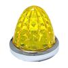 Customize 24V Truck LED Marker Lamp Side Marker Plated Ring 8 Sides Crystal Cut