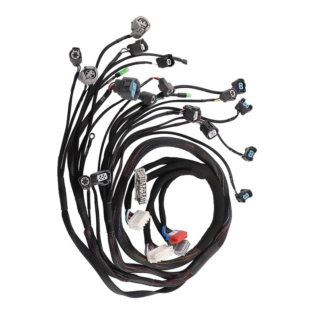 D &B-series OBD-2 Tucked Engine Wire Harness For 92-00 Civic Integra B16 B18 D16