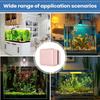 Magnetic Fish Tank Cleaner Double-Sided Small Scrubber Aquarium Algae Magnet Cleaning Tools for Acrylic Saltwater Freshwater