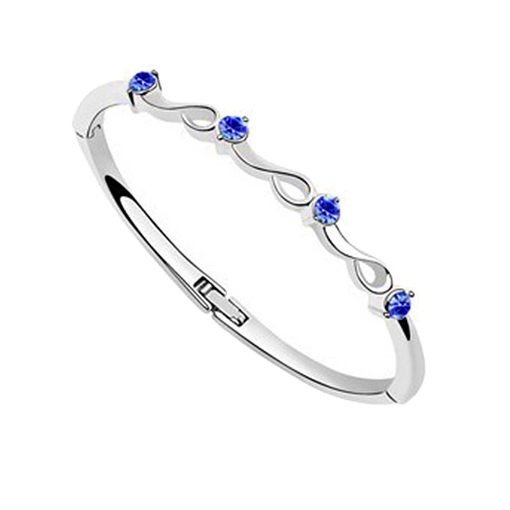 Women Necklace Earring Bracelet Jewelry Set Jewelley Accessory for Birthday Party