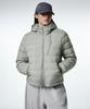 Musinsa Standard Woman [City Leisure] Women'S Hooded Light Down Jacket [Mint Grey]
