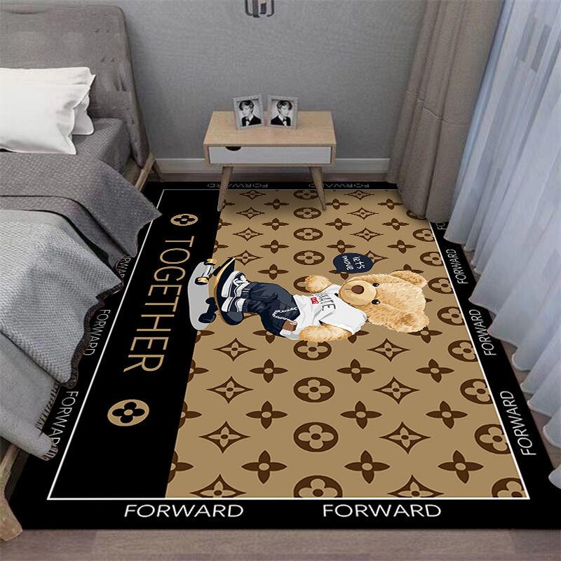 Sypialnia, dywanik przyłóżkowy Spersonalizowany pełny pokrowiec Salon Garderoba Odporny na brud Antypoślizgowy