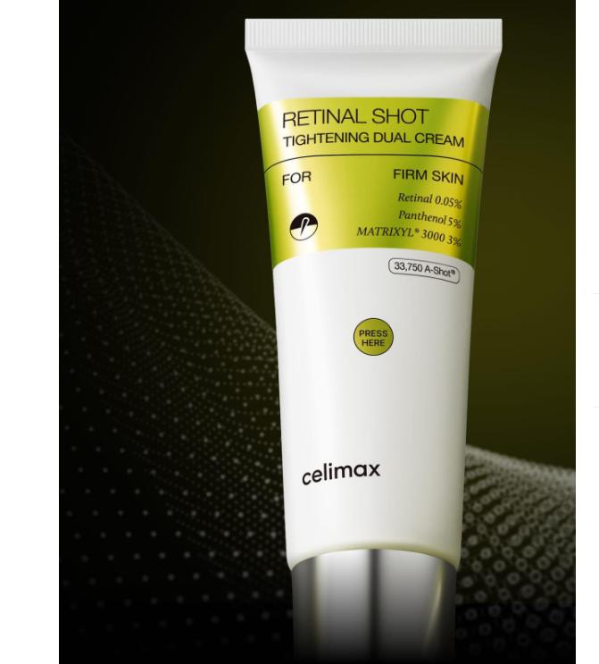 CELIMAX Die Vita-A Retinal Shot Straffende Dual-Creme 50ml