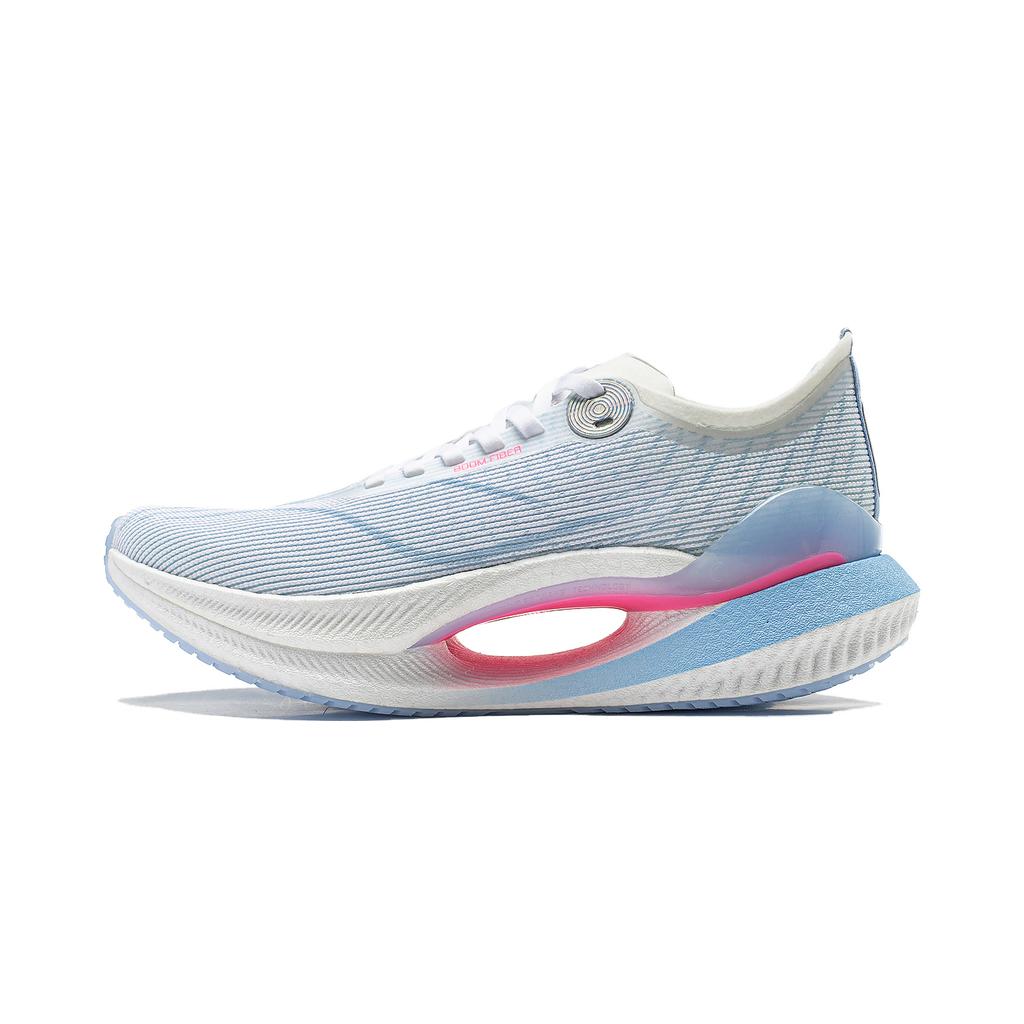 New LINING Shadow 2 Essential Running Shoes Women's Low top Standard White/Glacier Blue ARRU004-1