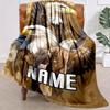 Soaring Eagle Customize Your Name Blanket Warm Comfortable And Soft Blankets Are Suitable For Home Chairs Office Sofas Sofas Office Camping And Gifts