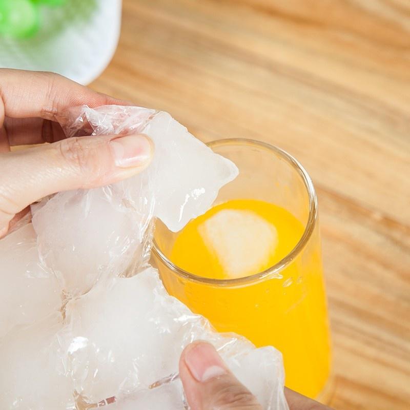 10Pcs/Bag Disposable Ice-Making Bags Ice Cube Trays & Molds Summer Drinking Tool