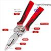 8-in-1 Multifunctional Wire Stripper & Cutter with Crimper and Voltage Tester for Electricians