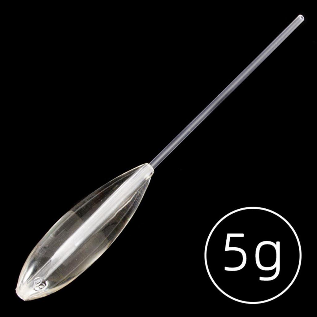 5Pcs Fishing Float Acrylic Bobbers Men Birthday Gift Freshwater Long Distance Casting Convenient