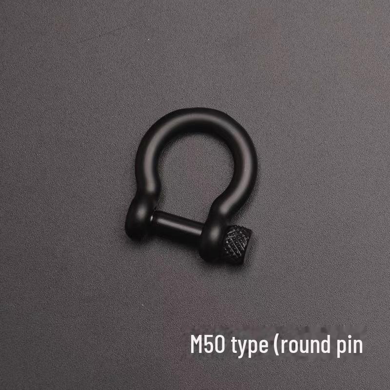 304 Stainless Steel U-Shaped Horseshoe Buckle for DIY Accessories and Umbrella Rope Bracelet