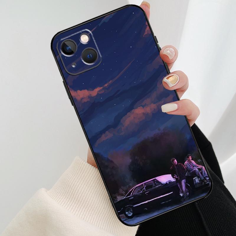 Supernatural Phone Case For iPhone 13 14 15 16 Pro Max 11 12 XS XR X Plus Shockproof Bumper Soft Cover