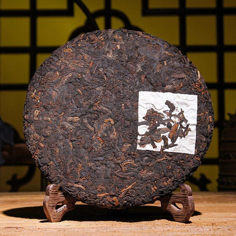 Puerh Zralý čaj Starý Banzhang Zralý čajový dort 357 g Pu'er Tea Yunnan Pu'er Tea Cake