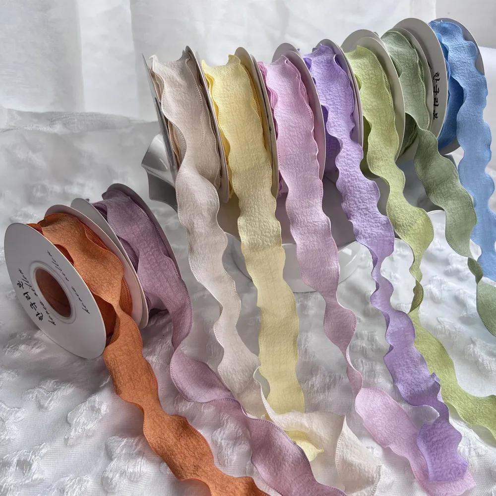 Ribbons of yarn fish tail
