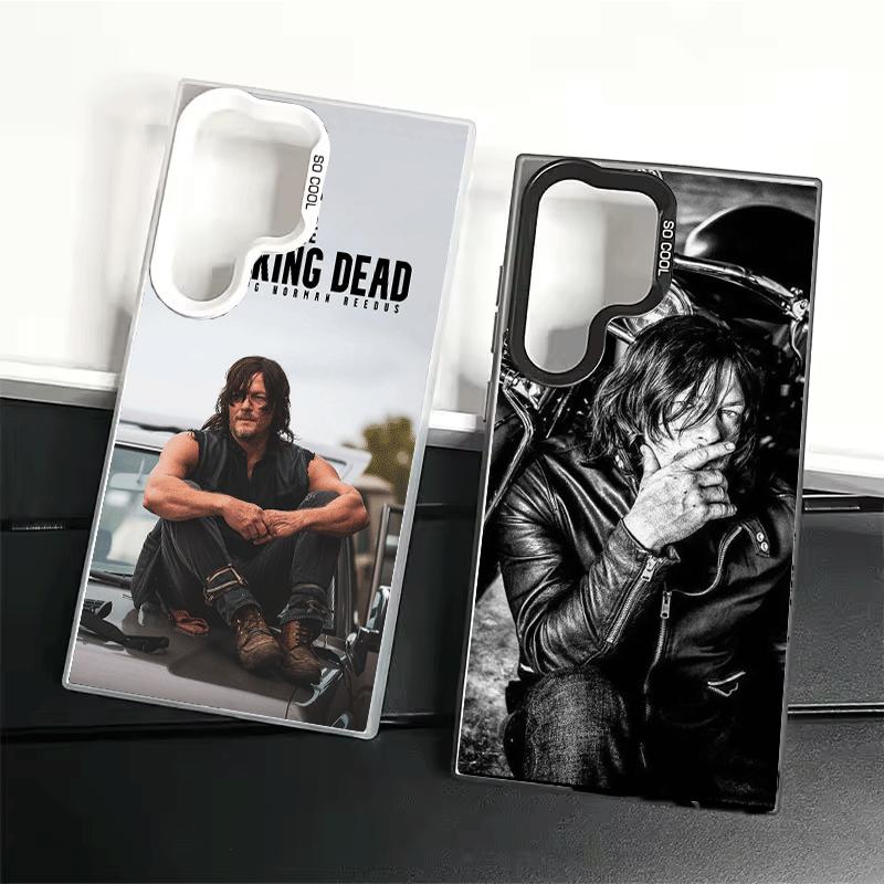 The Walking Dead Daryl Dixon Shockproof Phone Case for Samsung Galaxy S26 Edge S25 Ultra S24 FE S23 Plus S21 Cover Anti Fall Fun
