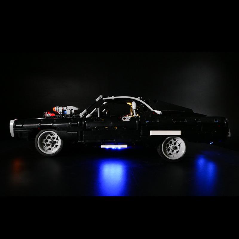 LED Light Kit for Lego Dodge Charger 42111 Fast & Furious Model