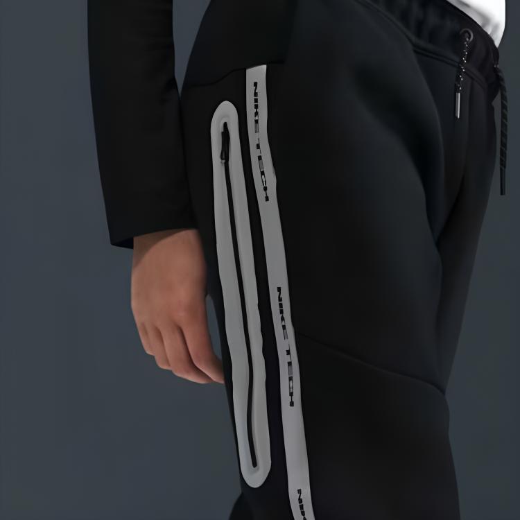 Nike Pantaloni Sportivi in Maglia Tech Fleece per Bambini Caldi Confortevoli Morbidi Pantaloni per Bambini IM9163-010