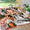 Ariana Grande Collage Carpet Rug Soft Washable Antislip Home Living Room Sofa Mats Personalized Christmas Rug