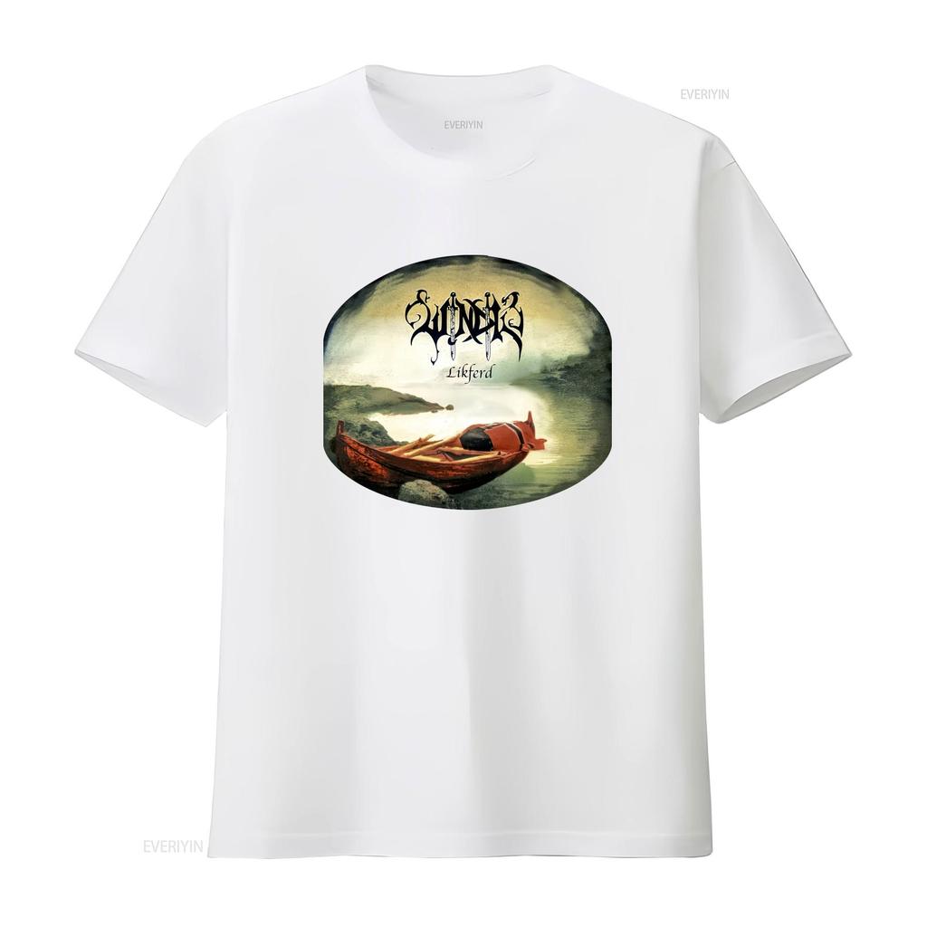 WINDIR LIKFERD Album Band T Shirt Full Size S To 5XL Unique Design for Metal Fans Vintage Washed Top For Everyday Wear Unisex