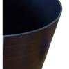 Asvel Wood Grain Trash Can S "Leclerc Collection" 4.7L Brown