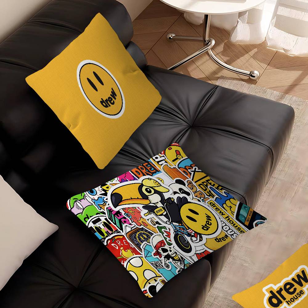 Fashion D-Drew H-House Cushion Cover Inches Farmhouse Decor Home Throw Pillow Covers for Couch Decorations