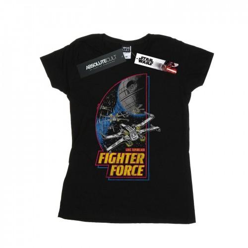 Star Wars Womens/Ladies Fighter Force Cotton T-Shirt