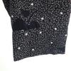 A.P.C. Floral Five-quarter Sleeve One Piece 34 Black Series Women Used