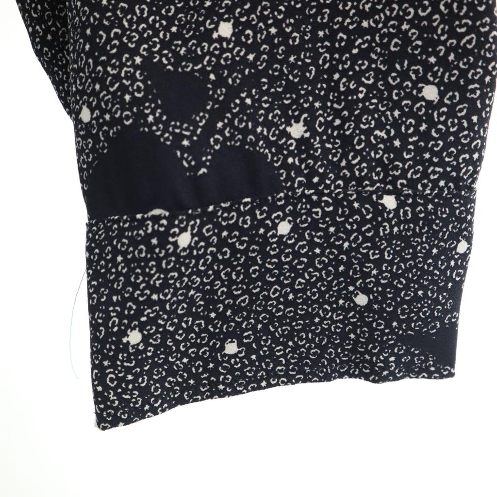 A.P.C. Floral Five-quarter Sleeve One Piece 34 Black Series Women Used
