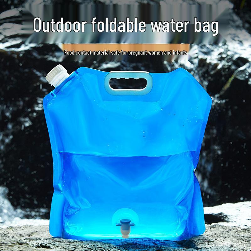 Large Capacity Portable Folding Water Storage Bag for Camping and Travel
