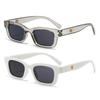 2PCS Advanced Sense Sunglasses Retro Ins Style Sunglasses Creative Cat Eye Design Sunglasses
