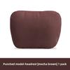 Car Perforated Breathable Headrest Flap Suitable for Mercedes-Benz S-Class Maybach Perforated Neck Pillow Neck Waist Waist