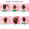 Hair Bun Maker Donut Foam Sponge Elastic Hair Band Easy Hair Styling Tools Accessories for Women Girls Ponytail Hair Accessories