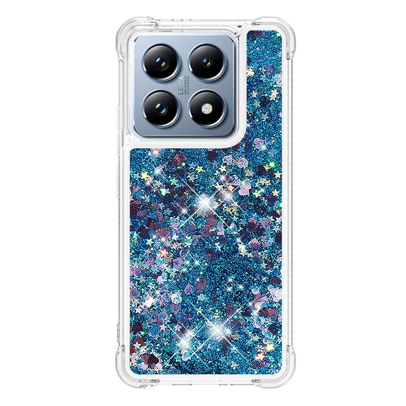 Coque 14T Pro sur Pour Fundas Xiaomi 14T Pro Coque Paillettes Bling Dynamique Liquide Pour Xiomi Xiaomi14T 14TPro Étuis de Téléphone Fundas