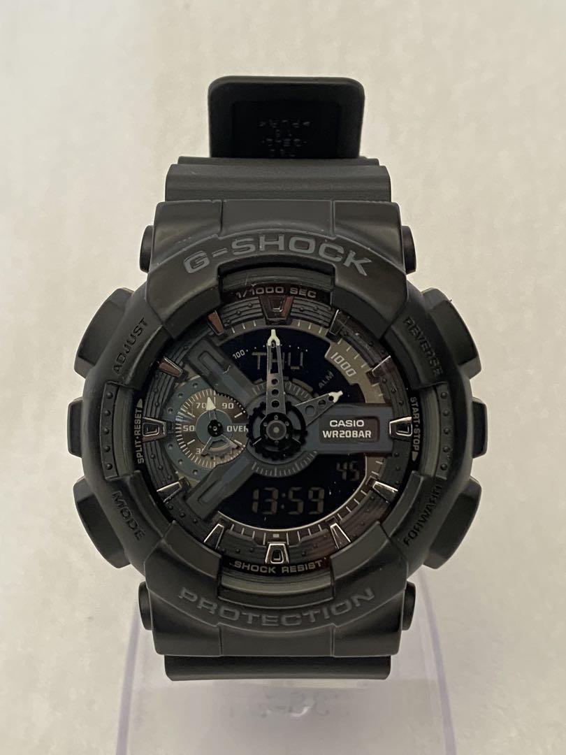 

[USED] G-SHOCK GA110-1BJF battery and strap replaced