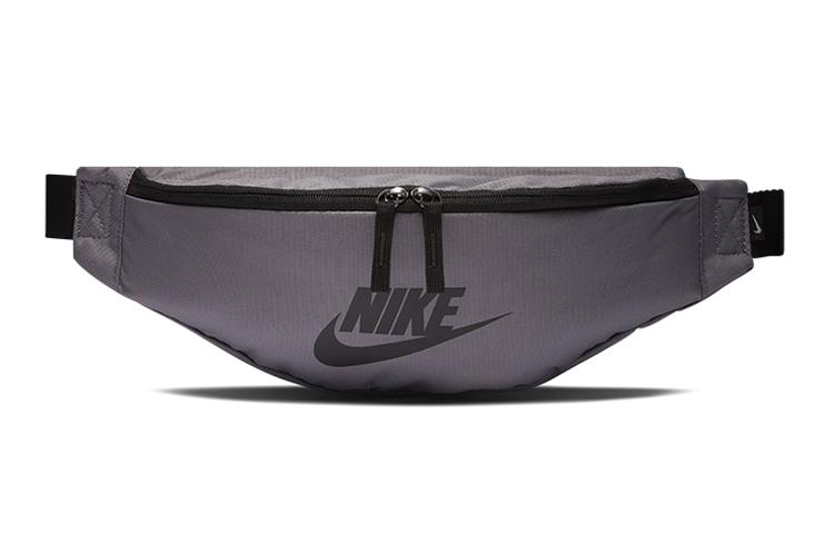 Nike Polyester Crossbody Bag, Sling Bag, Fanny Pack Regular Unisex Gray BA5750-036