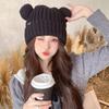 Women's Winter Hat Fashionable Warm Teddy Bear With Ears For Her