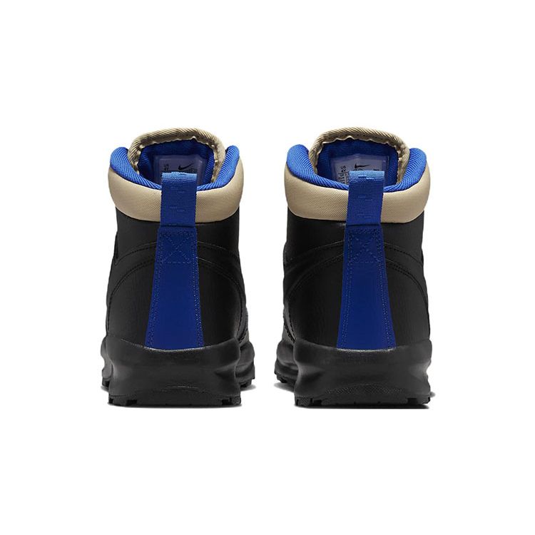 Nike Manoa Leather GS Black Sesame Kids Sneakers Game-Royal BQ5372-003