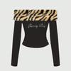 European and American slim fit sexy y2k letter printed exposed navel strapless top