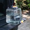 8L /12L /15L Camping Water Jug with Spigot Water Container Emergency Water Storage for Outdoor Hiking Camping Home Use