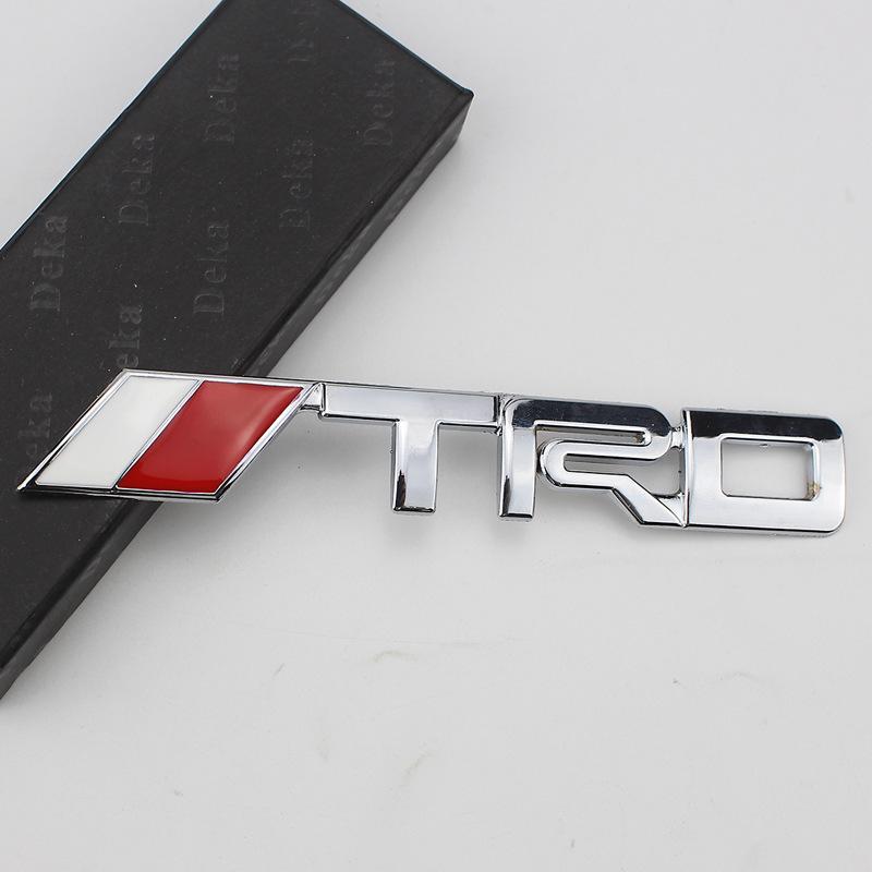TRD 3D Metal Car Emblem Sticker for Body Modification
