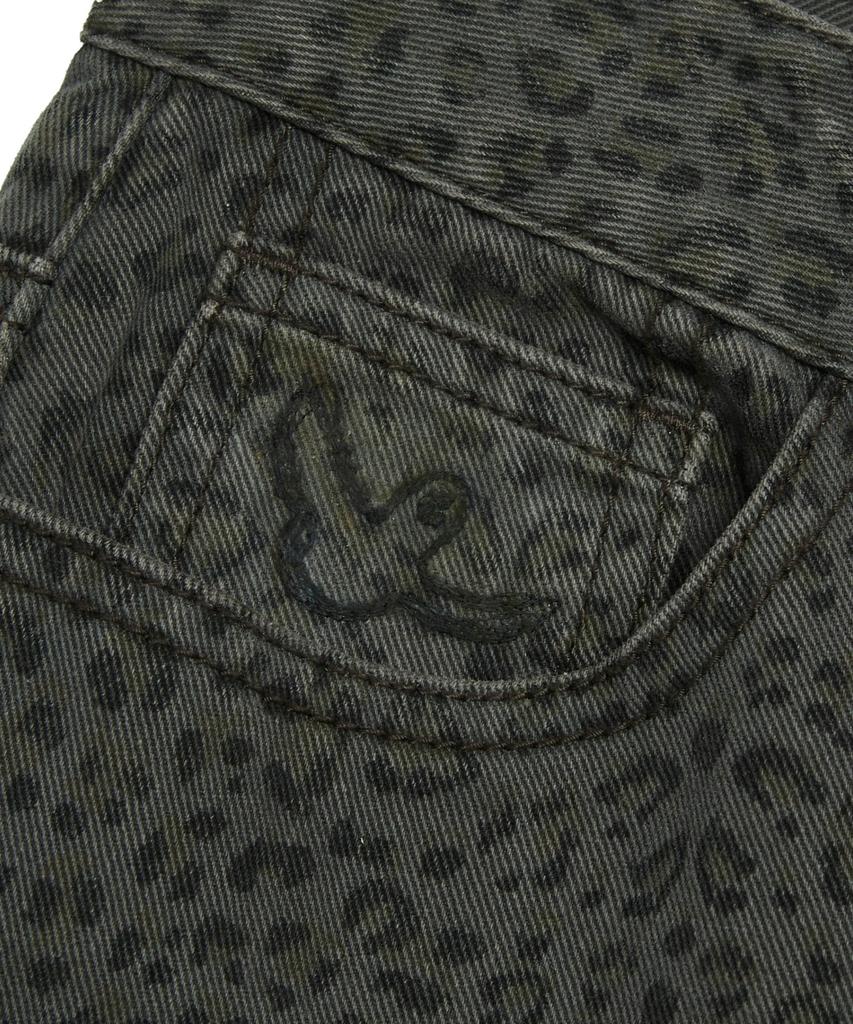 Mark Gonzales Women'S Leopard Pants - Charcoal