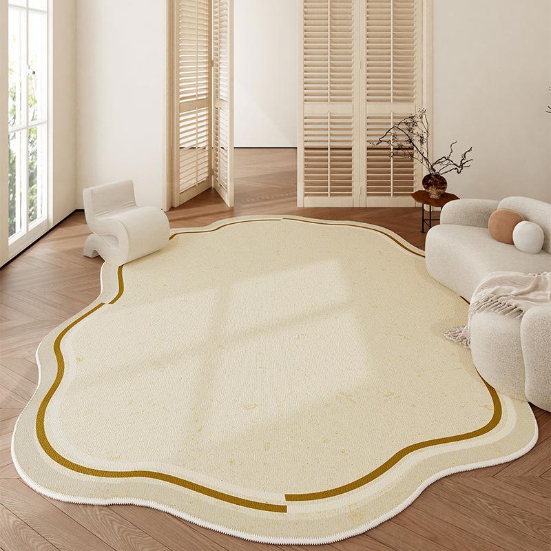 

Килим для вітальні в скандинавському стилі, килимок для підлоги, який можна прати, нерегулярний килим для спальні, приліжковий 80 * 120Cm