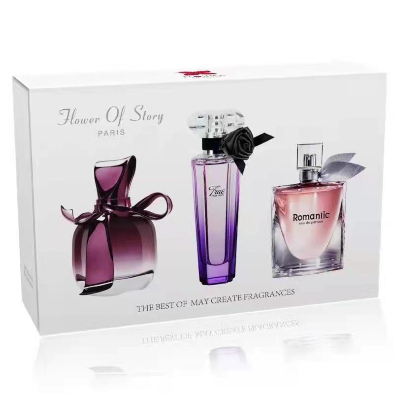 High-End Long-Lasting Cross-Border Fragrance Set: Women's Perfume Gift Box & Men's Cologne