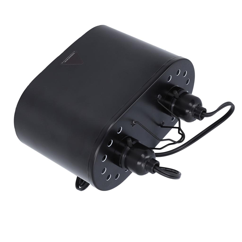 Reptile Light Fixture Deep Dome Double Lampshade 250W UVB Pet Reptile Heat Lamp Cover   for E26 E27