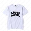 Funny Unisex Adult Letters Tops Summer Comfortable Casual Leisure Top Neutral Street High Quality Cotton Printed Tshirt Tops