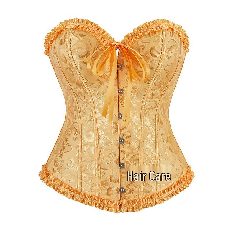 

Elegant Bridal Corset Bustier with Waist Cincher & Abdomen Control