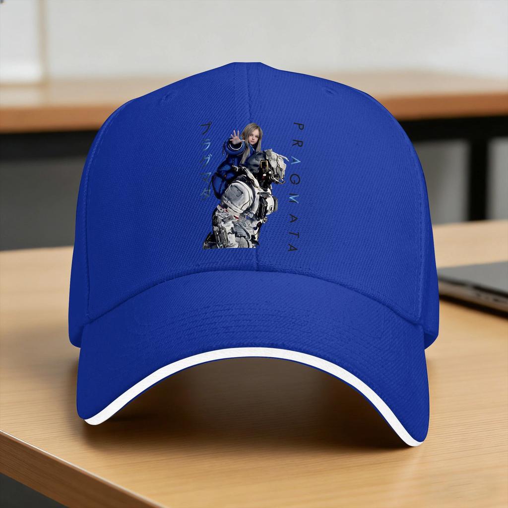 Casual Baseball Cap Pragmata Diana Hugh Game Outdoor Sports Trucker Hat For FeUnisex Unisex Sun DIY Print Baseball Caps
