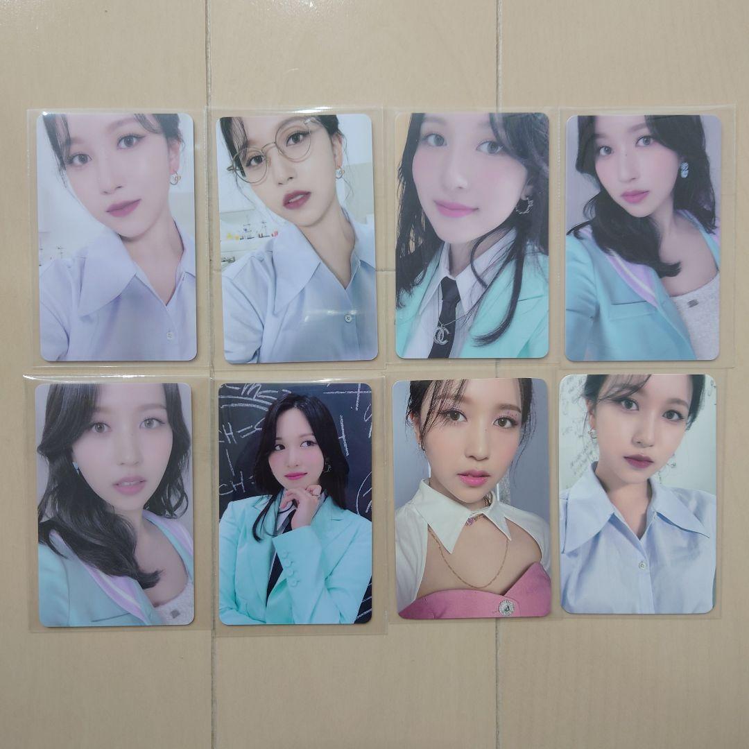 

[USED] TWICE Mina Formula of Love Rakidoro etc. Trading Card Set