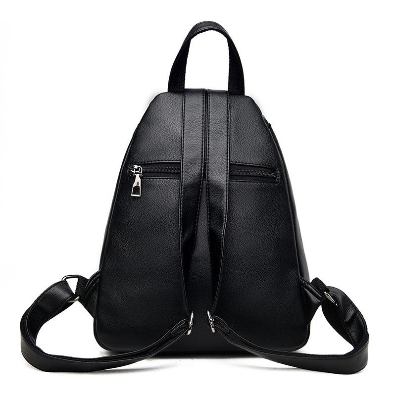 Versatile Women's Breast Bag 2025 New Women's Messenger Bag Fashionable Multi-functional Women's Travel Backpack Soft Leather Backpack