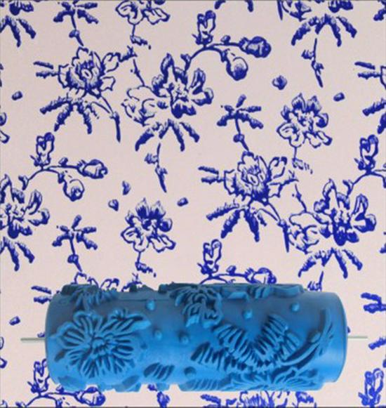5-Inch Liquid Wallpaper Pattern Roller - DIY Stippling & Wall Painting Tool